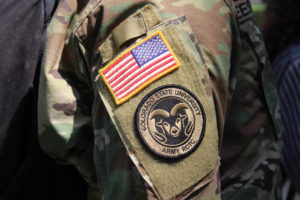 Ram Battalion patch on uniform