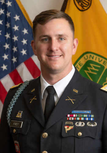 Photo of Captain Kevin Frey, Assistant Professor of Military Science