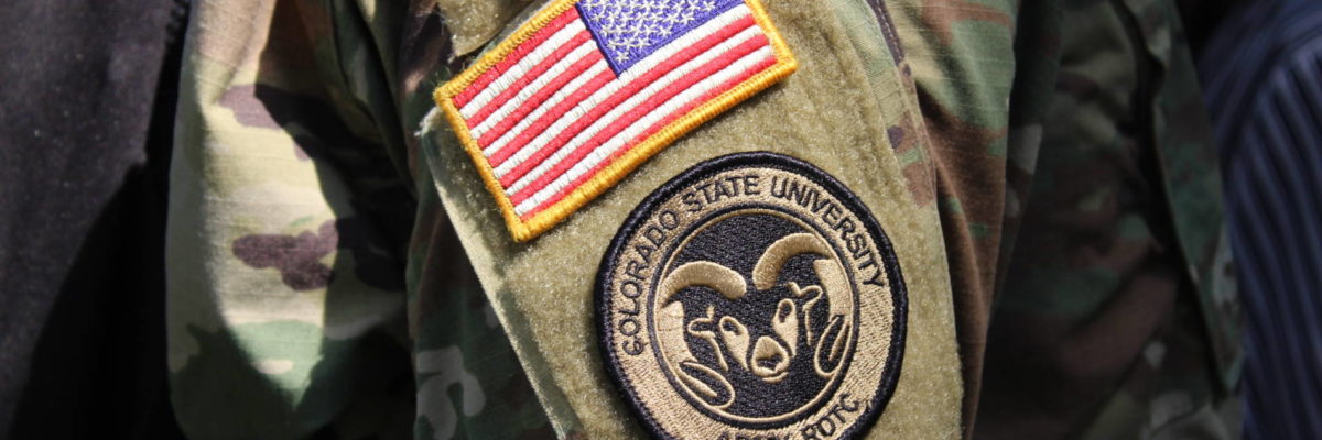 Ram Battalion patch on uniform