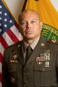 Photo of Sergeant First Class Garrick Stroud, Military Science Instructor