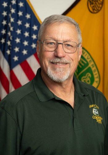 Peter Bleich, Colonel (retired), Ram Battalion, Army ROTC. Colorado State University, September 27, 2023