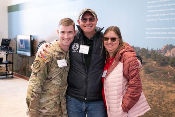 Alumni from Colorado State University's Army ROTC's Ram Battalion and Air Force ROTC's Detachment 90, gather for the annual ROTC Rendezvous. November 16, 2024