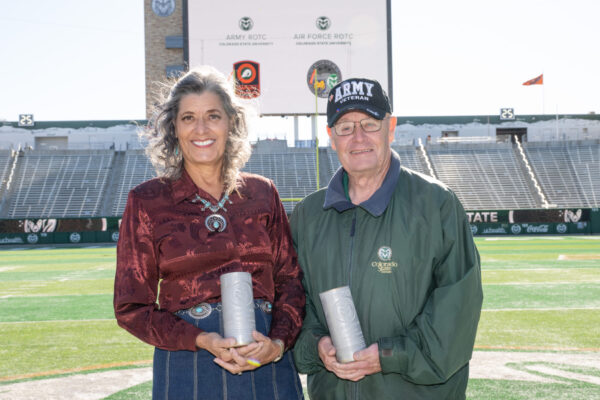 Alumni from Colorado State University's Army ROTC's Ram Battalion and Air Force ROTC's Detachment 90, gather for the annual ROTC Rendezvous. November 16, 2024