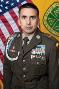 Colorado State University Sergeant First Class, Raul Doss, Military Science Instructor, Ram Battalion, Army ROTC, Colorado State University, August 14, 2026